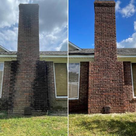 How To Clean Brick. Pressure Wash In Nixa MO