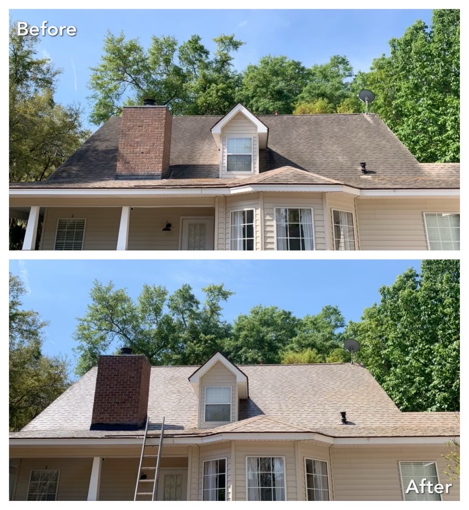 Roof Shingle Soft Washing near me Springfield MO