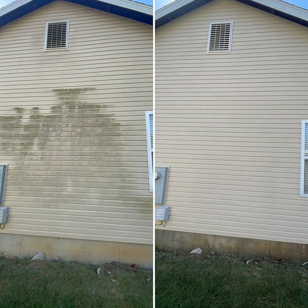 Top Quality Exterior house Pressure Washing Soft washing in Nixa Mo